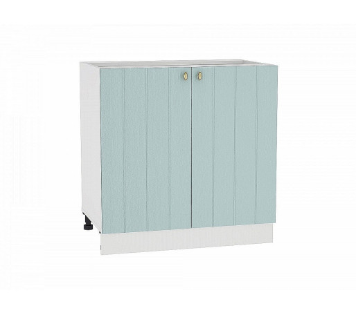 Шкаф нижний с 2-мя дверцами Прованс, цвет: Голубой