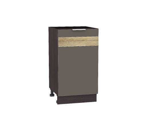 Шкаф нижний с 1-ой дверцей Терра DR, цвет: Смоки Софт