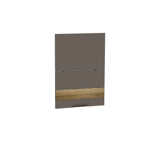 Комплект фасадов Терра для каркаса Ф-83КНD ВГ502, цвет: Смоки Софт