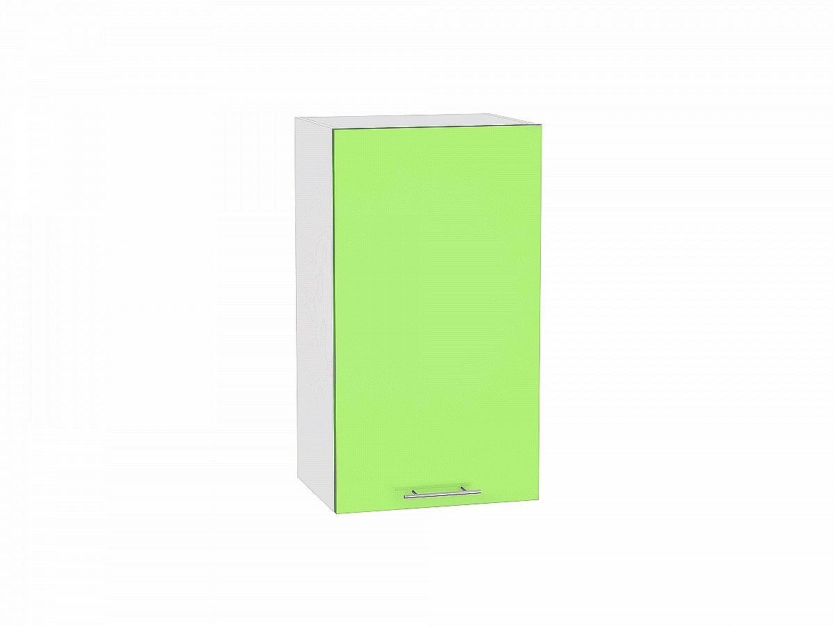 Шкаф верхний с 1-ой дверцей Валерия-М, цвет: Салатовый глянец Шкаф верхний с 1-ой дверцей Валерия-М, цвет: Салатовый глянец
