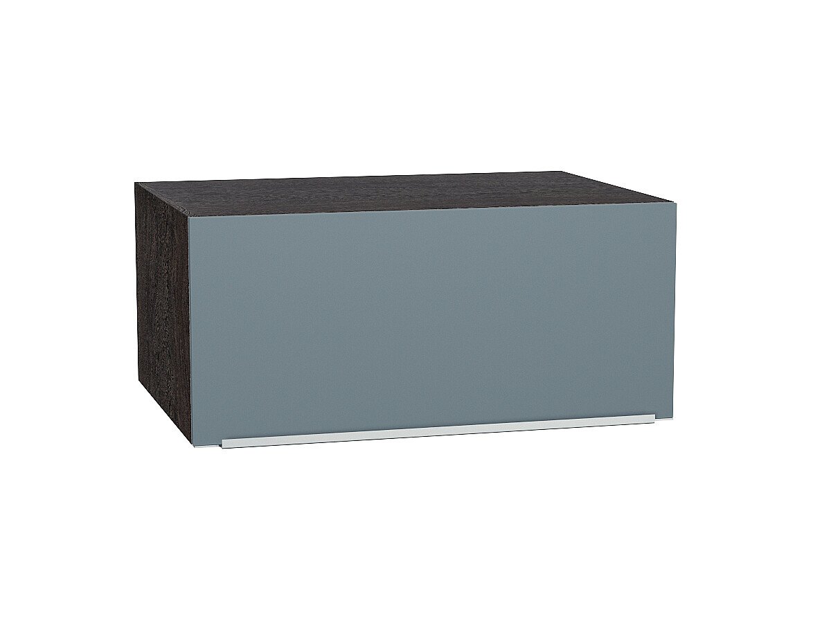 Шкаф верхний горизонтальный глубокий Фьюжн, цвет: Silky Blue Шкаф верхний горизонтальный глубокий Фьюжн, цвет: Silky Blue