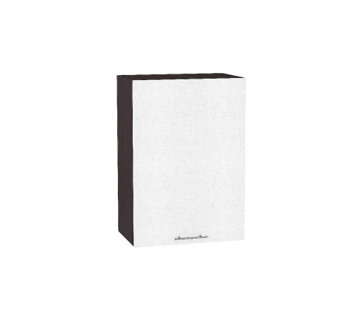 Шкаф верхний с 1-ой дверцей Валерия-М, цвет: Белый металлик