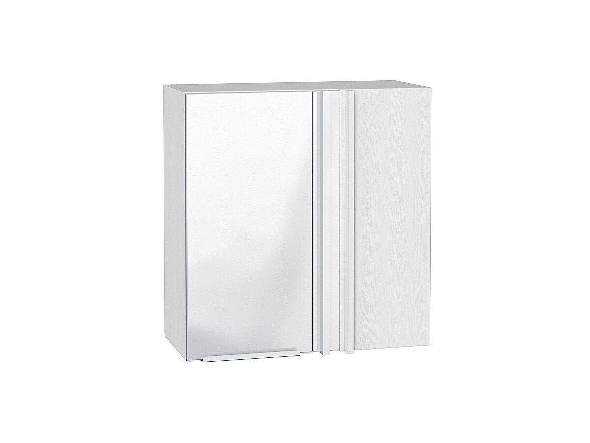 Шкаф верхний прямой угловой Фьюжн, цвет: Angel Шкаф верхний прямой угловой Фьюжн, цвет: Angel