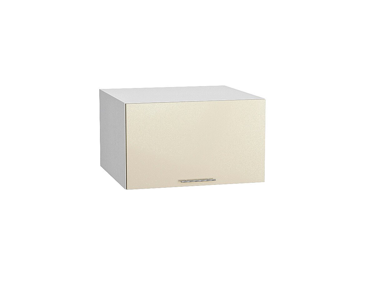 Шкаф верхний горизонтальный глубокий Валерия-М, цвет: Бежевый металлик Шкаф верхний горизонтальный глубокий Валерия-М, цвет: Бежевый металлик
