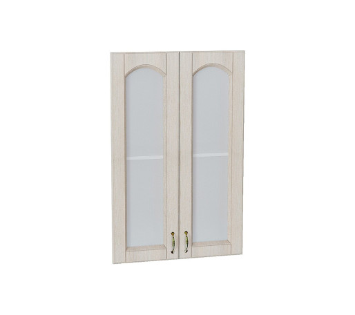 Комплект фасадов Верона со стеклом для каркаса Ф-45Н В609, цвет: Ясень золото