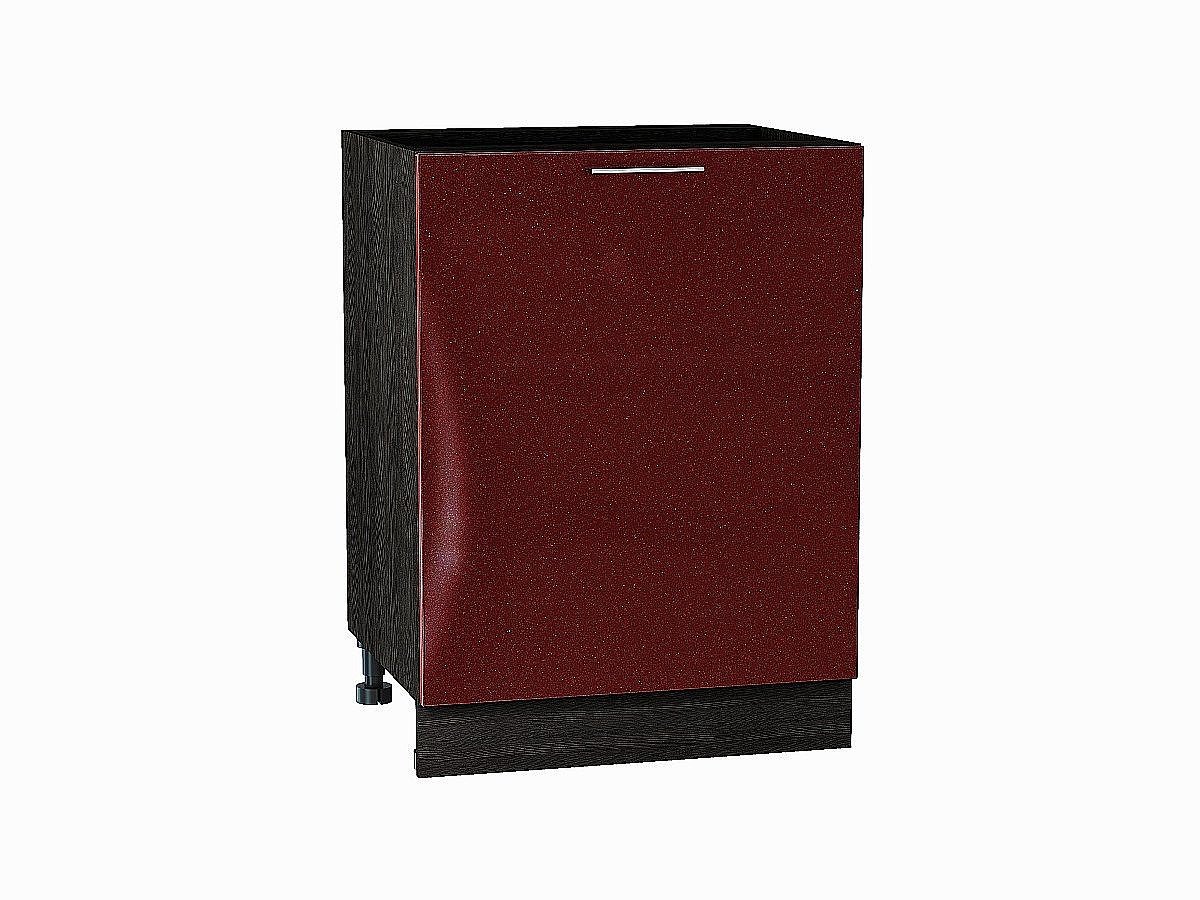 Шкаф нижний с 1-ой дверцей Валерия-М, цвет: Гранатовый металлик Шкаф нижний с 1-ой дверцей Валерия-М, цвет: Гранатовый металлик