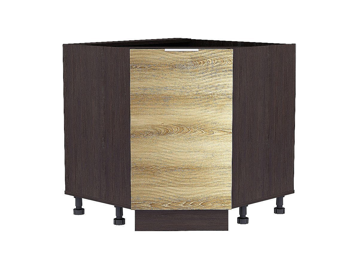 Шкаф нижний угловой (трапеция) Терра W, цвет: Ель Карпатская Шкаф нижний угловой (трапеция) Терра W, цвет: Ель Карпатская