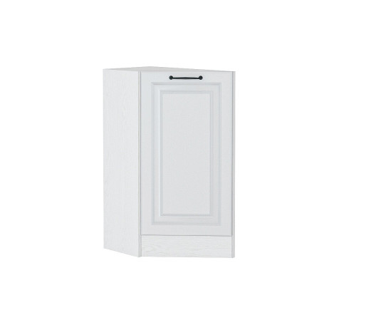 Шкаф нижний торцевой Ницца, цвет: Blanco