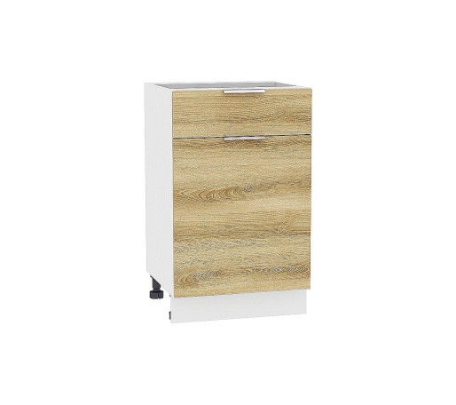 Шкаф нижний с 1-ой дверцей и ящиком Терра, цвет: Ель Карпатская