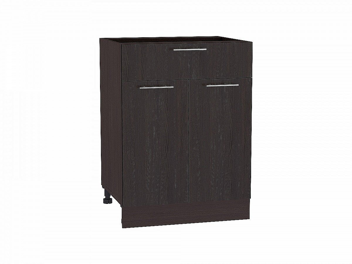 Шкаф нижний с 2-мя дверцами и ящиком Валерия-М, цвет: Венге Шкаф нижний с 2-мя дверцами и ящиком Валерия-М, цвет: Венге