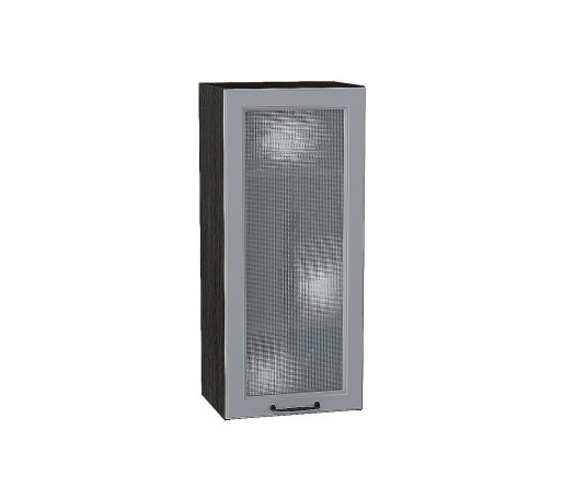 Шкаф верхний с 1-ой остекленной дверцей Ницца, цвет: Magnum