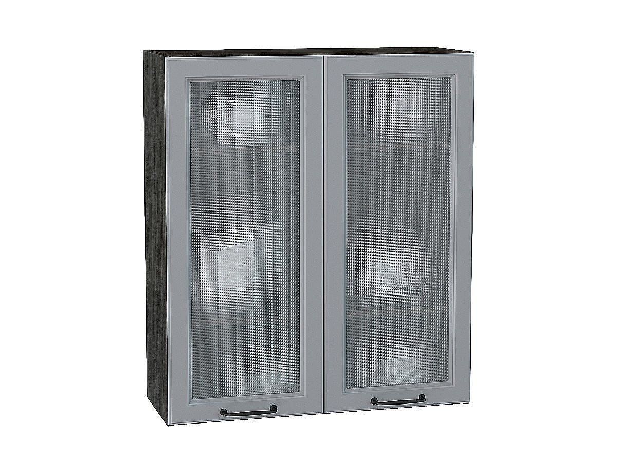 Шкаф верхний с 2-мя остекленными дверцами Ницца, цвет: Magnum Шкаф верхний с 2-мя остекленными дверцами Ницца, цвет: Magnum