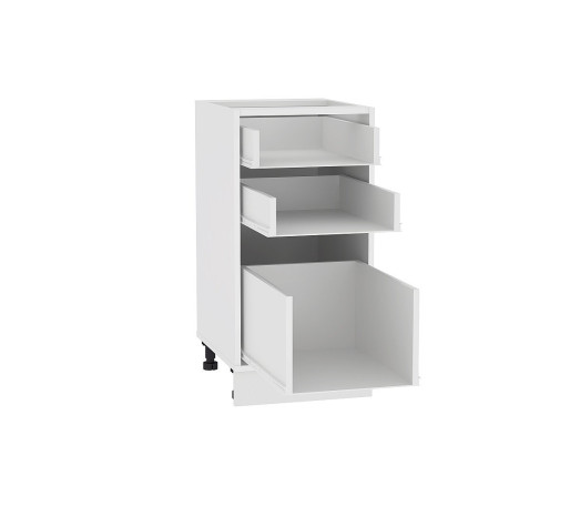 Каркас нижнего шкафа с 3-мя ящиками Н 403, цвет: Белый