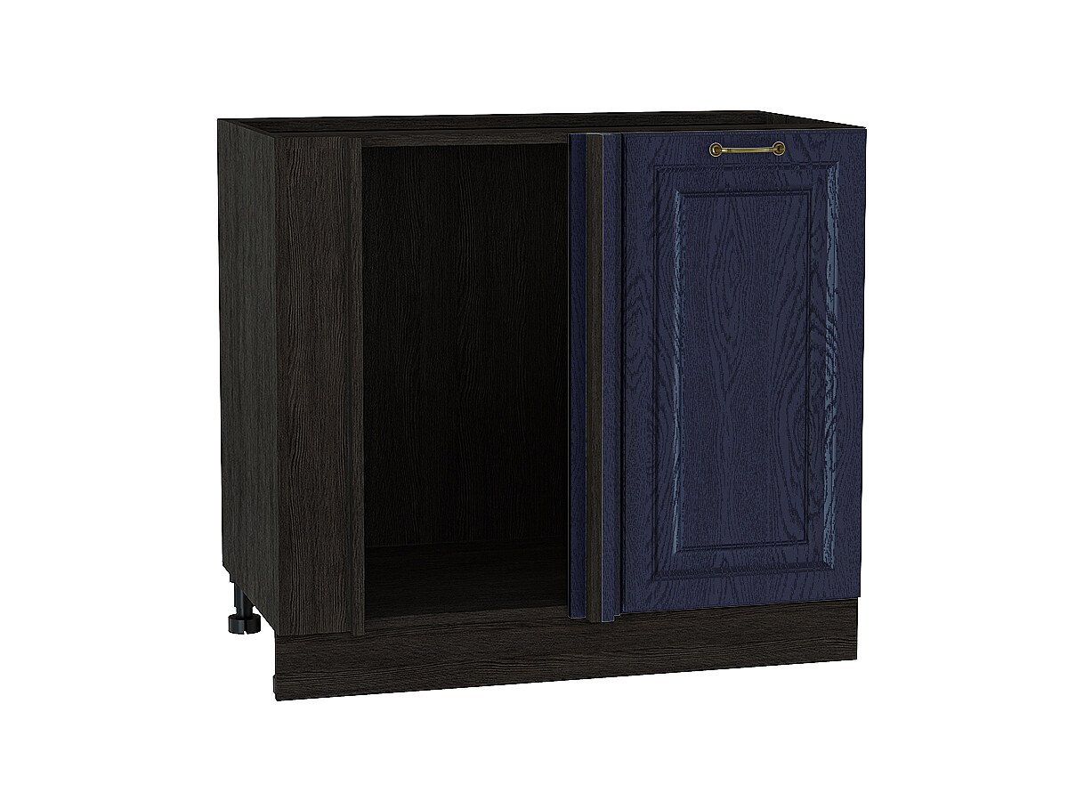 Шкаф нижний угловой Ницца, цвет: Дуб синий Шкаф нижний угловой Ницца, цвет: Дуб синий