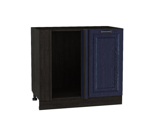 Шкаф нижний угловой Ницца, цвет: Дуб синий