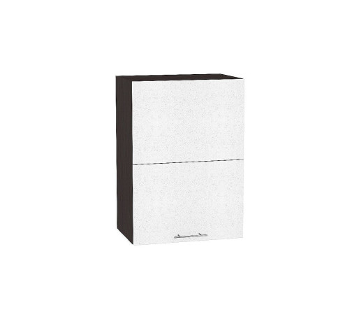 Шкаф верхний горизонтальный с подъемным механизмом Валерия-М, цвет: Белый металлик