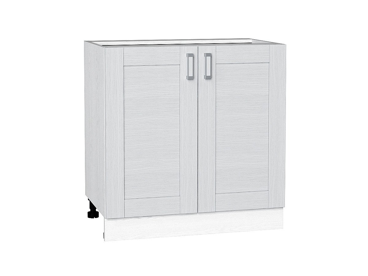 Шкаф нижний с 2-мя дверцами Лофт, цвет: Snow Veralinga Шкаф нижний с 2-мя дверцами Лофт, цвет: Snow Veralinga
