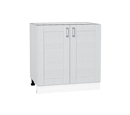Шкаф нижний с 2-мя дверцами Лофт, цвет: Snow Veralinga