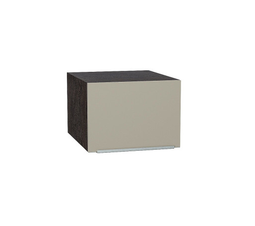 Шкаф верхний горизонтальный глубокий Фьюжн, цвет: Silky Grey