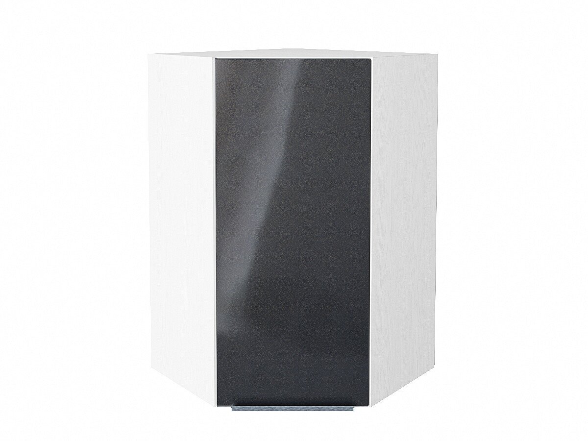 Шкаф верхний угловой Фьюжн, цвет: Anthracite Шкаф верхний угловой Фьюжн, цвет: Anthracite