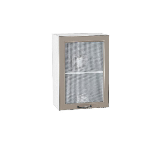 Шкаф верхний с 1-ой остекленной дверцей Ницца, цвет: Omnia