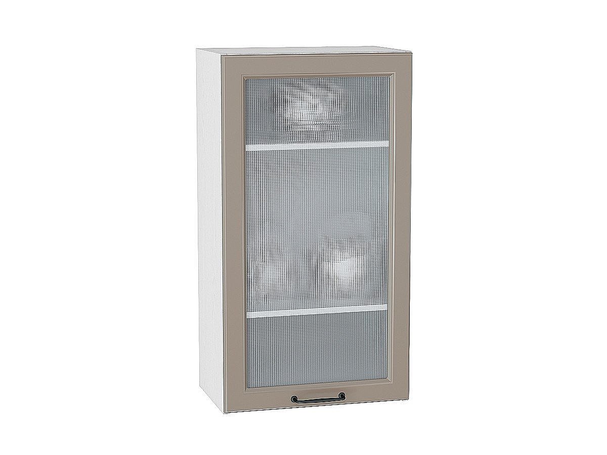 Шкаф верхний с 1-ой остекленной дверцей Ницца, цвет: Omnia Шкаф верхний с 1-ой остекленной дверцей Ницца, цвет: Omnia