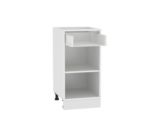 Каркас нижнего шкафа с одним ящиком Н 401, цвет: Белый