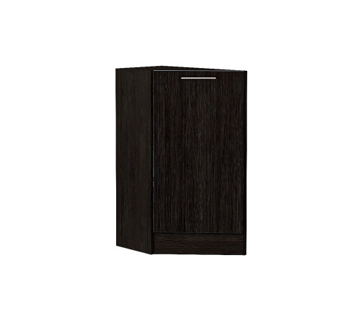 Шкаф нижний торцевой Валерия-М, цвет: Венге