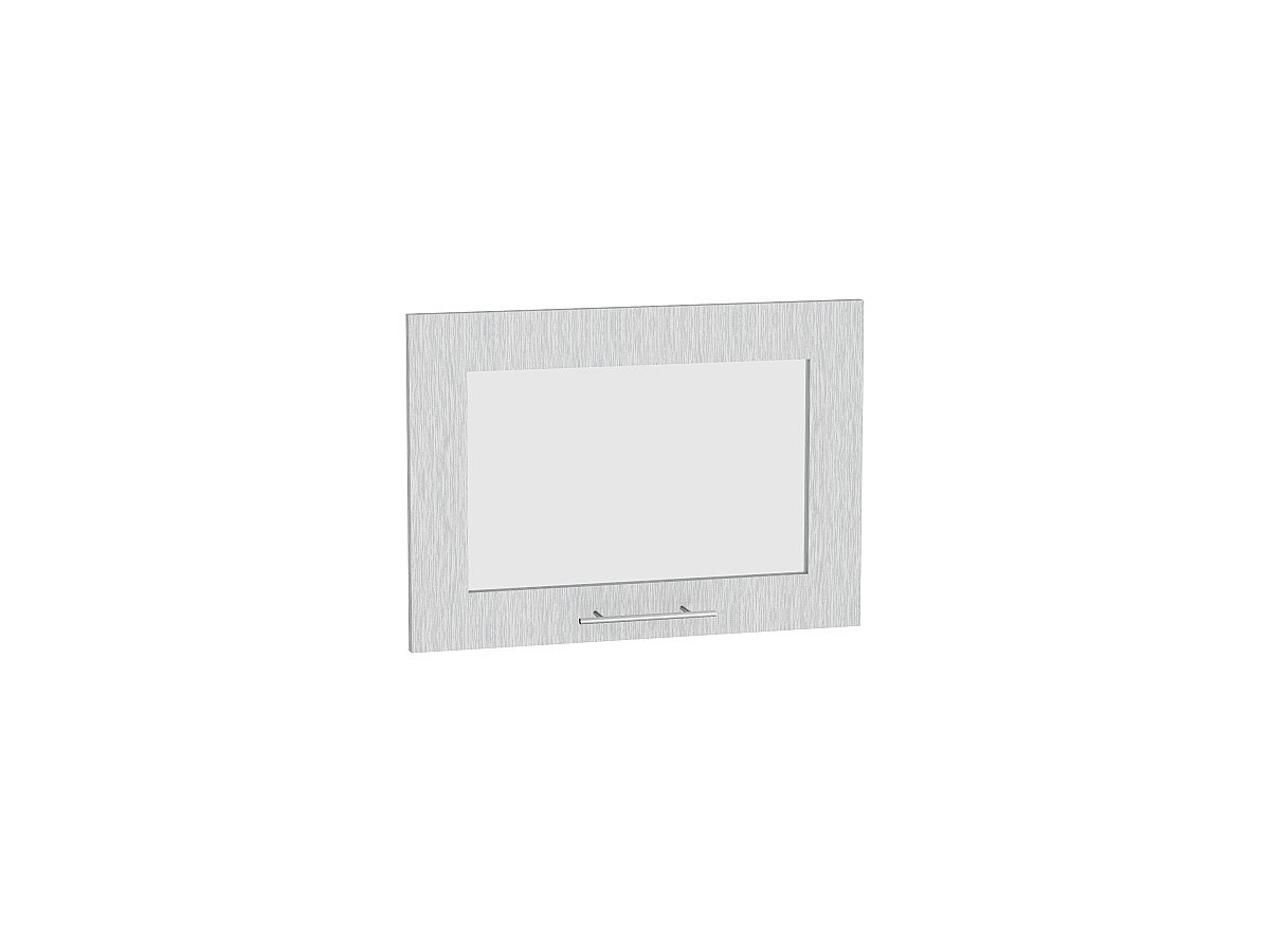 Комплект фасадов Валерия-М со стеклом для каркаса Ф-84 ВГ500, цвет: Серый металлик дождь светлый Комплект фасадов Валерия-М со стеклом для каркаса Ф-84 ВГ500, цвет: Серый металлик дождь светлый