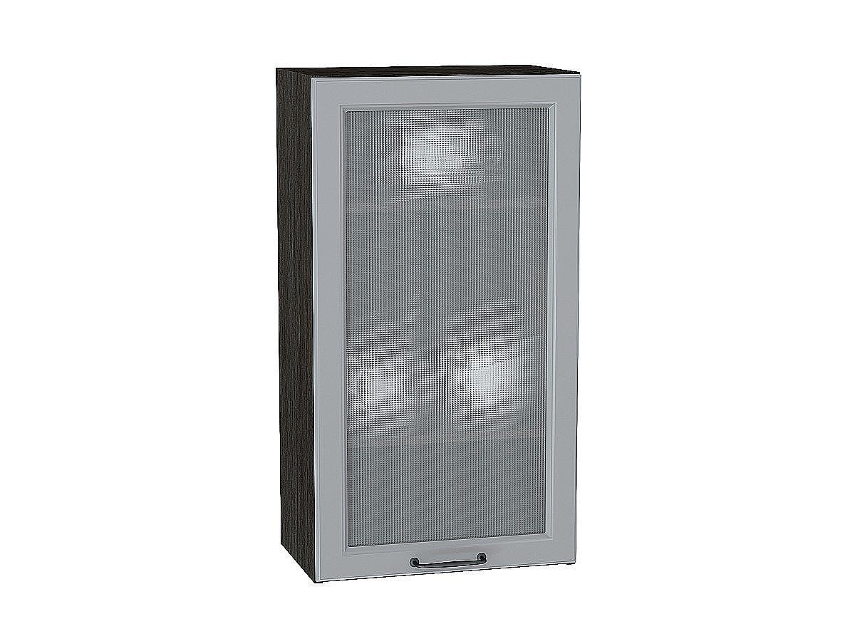 Шкаф верхний с 1-ой остекленной дверцей Ницца, цвет: Magnum Шкаф верхний с 1-ой остекленной дверцей Ницца, цвет: Magnum