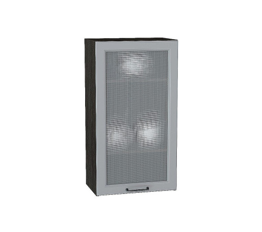 Шкаф верхний с 1-ой остекленной дверцей Ницца, цвет: Magnum