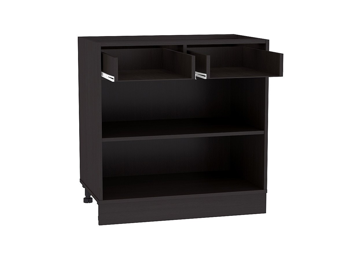 Каркас нижнего шкафа с одним ящиком Н 801, цвет: Венге Каркас нижнего шкафа с одним ящиком Н 801, цвет: Венге