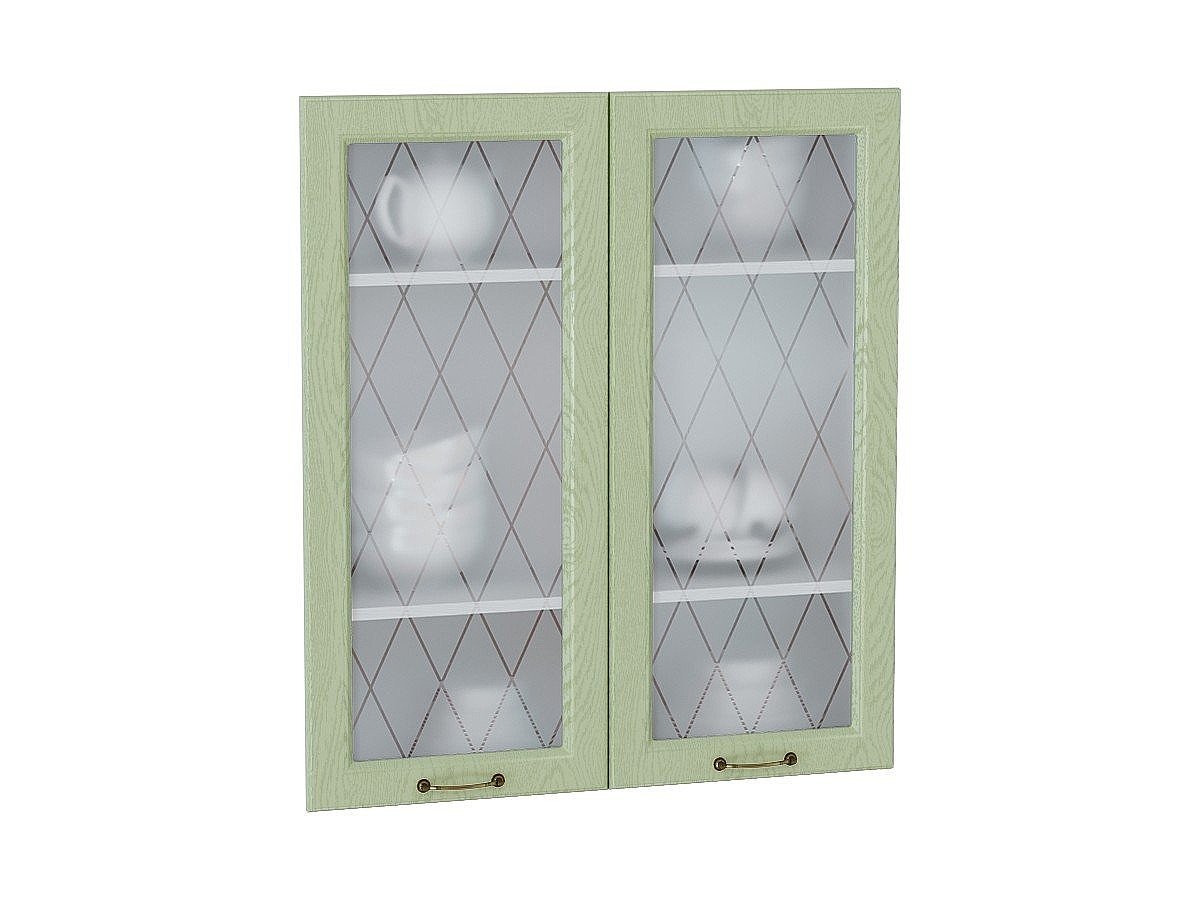 Комплект фасадов Ницца со стеклом для каркаса Ф-55Н В809, цвет: Дуб оливковый Комплект фасадов Ницца со стеклом для каркаса Ф-55Н В809, цвет: Дуб оливковый