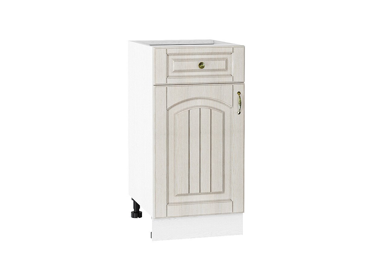 Шкаф нижний с 1-ой дверцей и ящиком Верона, цвет: Ясень золото Шкаф нижний с 1-ой дверцей и ящиком Верона, цвет: Ясень золото