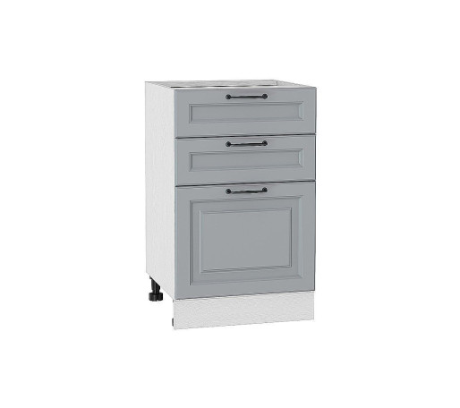 Шкаф нижний с 3-мя ящиками Ницца, цвет: Magnum