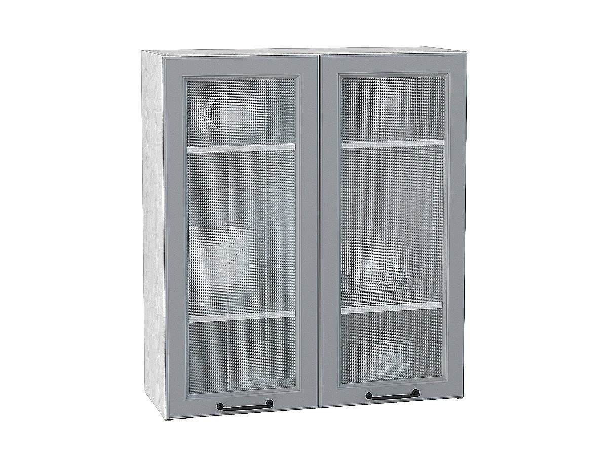 Шкаф верхний с 2-мя остекленными дверцами Ницца, цвет: Magnum Шкаф верхний с 2-мя остекленными дверцами Ницца, цвет: Magnum