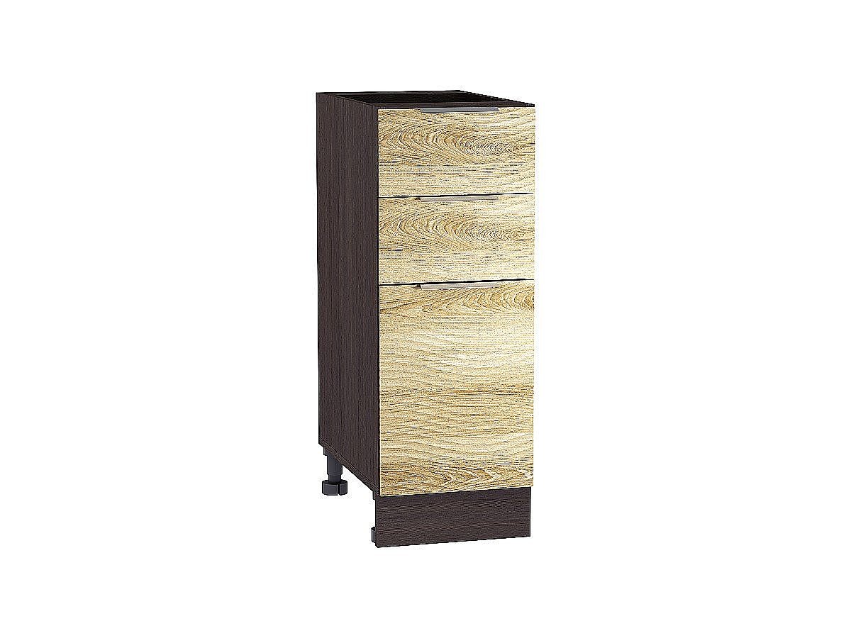 Шкаф нижний с 3-мя ящиками Терра W, цвет: Ель Карпатская Шкаф нижний с 3-мя ящиками Терра W, цвет: Ель Карпатская