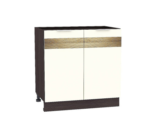 Шкаф нижний с 2-мя дверцами Терра D, цвет: Ваниль софт