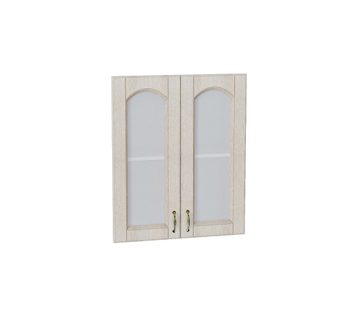 Комплект фасадов Верона со стеклом для каркаса Ф-45 В600, цвет: Ясень золото