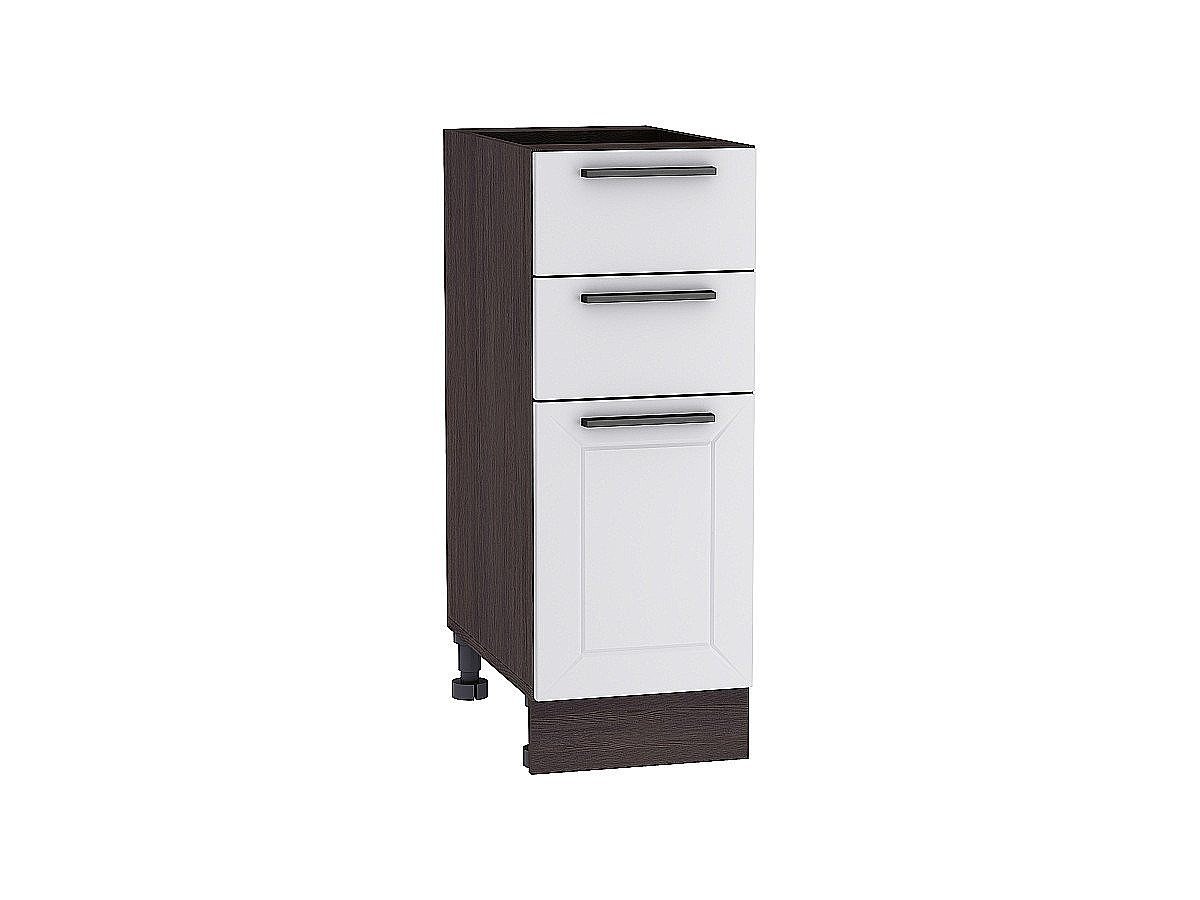 Шкаф нижний с 3-мя ящиками Глетчер, цвет: Гейнсборо Силк Шкаф нижний с 3-мя ящиками Глетчер, цвет: Гейнсборо Силк