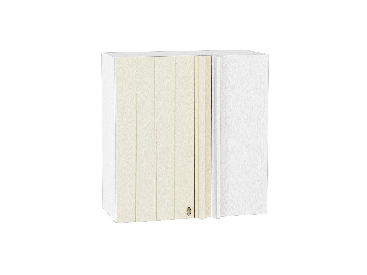 Шкаф верхний прямой угловой Прованс, цвет: Ваниль Шкаф верхний прямой угловой Прованс, цвет: Ваниль