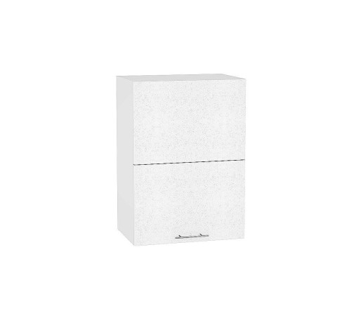 Шкаф верхний горизонтальный с подъемным механизмом Валерия-М, цвет: Белый металлик