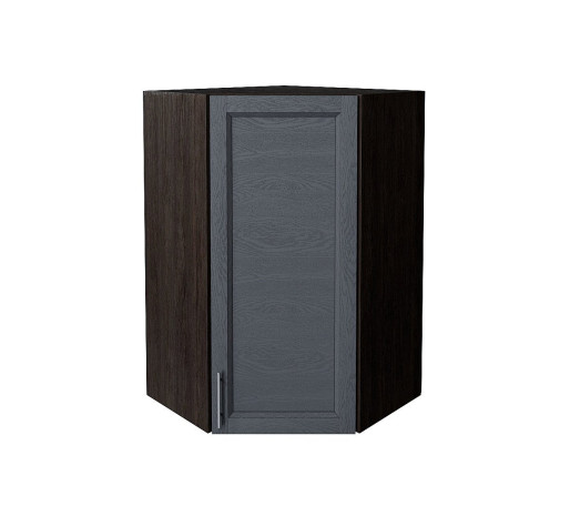 Шкаф верхний угловой Сканди, цвет: Graphite Softwood