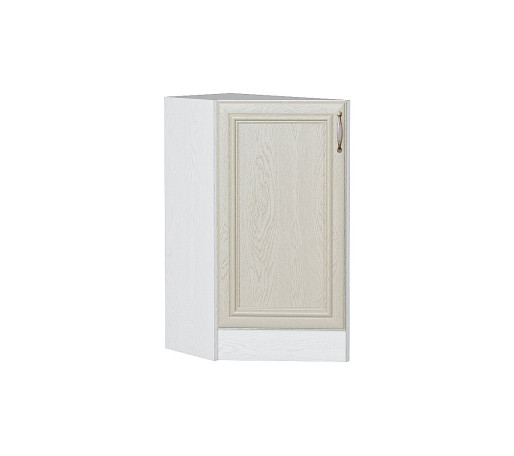 Шкаф нижний торцевой Шале, цвет: Ivory