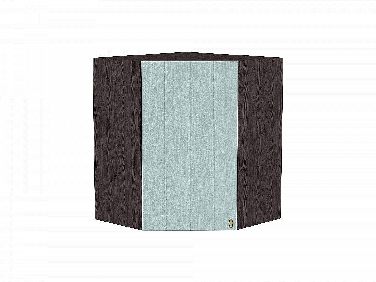 Шкаф верхний угловой Прованс, цвет: Голубой Шкаф верхний угловой Прованс, цвет: Голубой