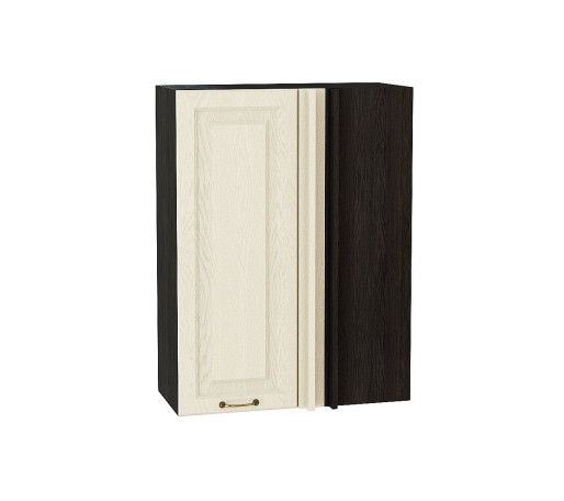 Шкаф верхний прямой угловой Ницца, цвет: Дуб крем