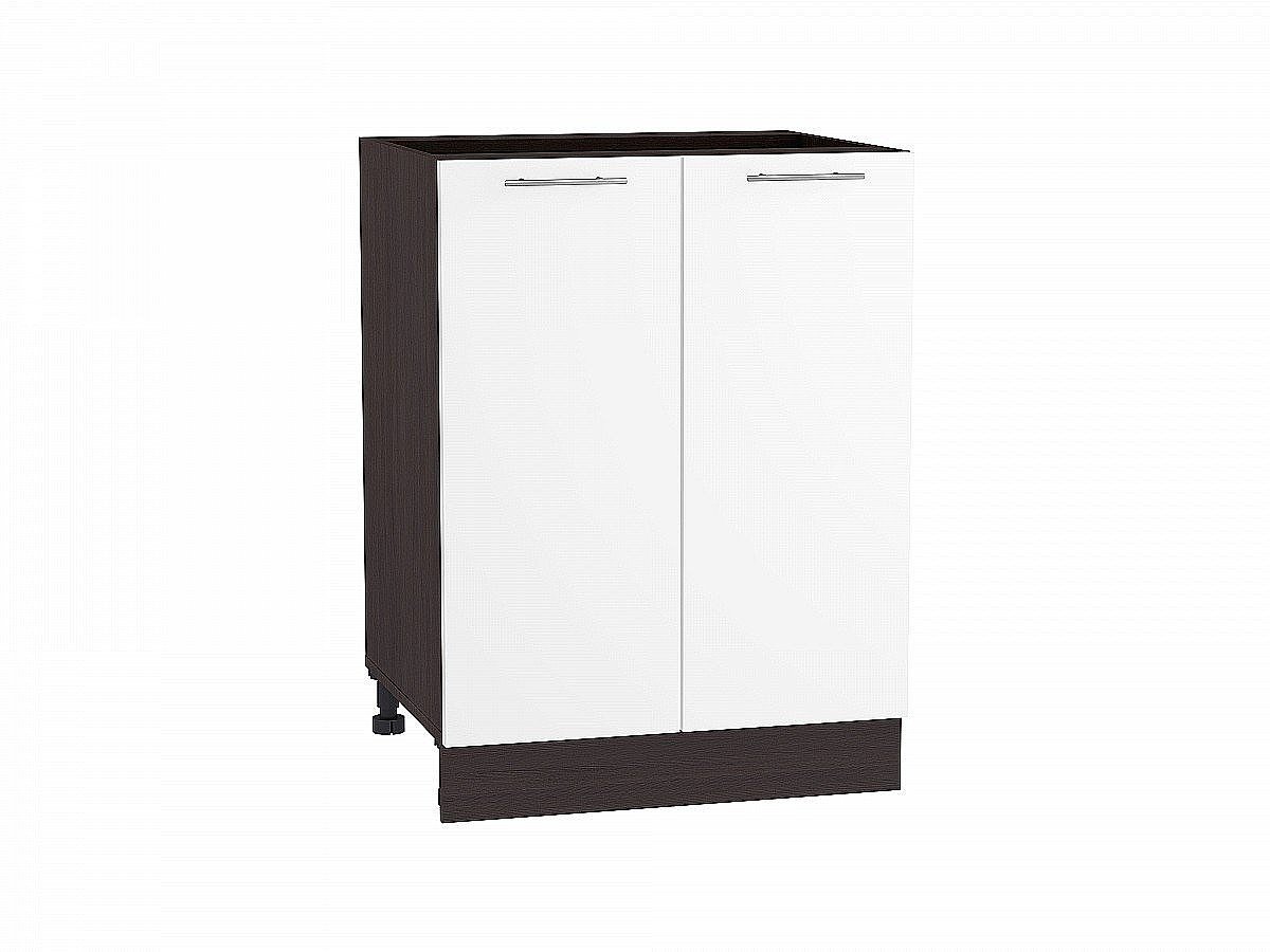 Шкаф нижний с 2-мя дверцами Валерия-М, цвет: Белый глянец Шкаф нижний с 2-мя дверцами Валерия-М, цвет: Белый глянец