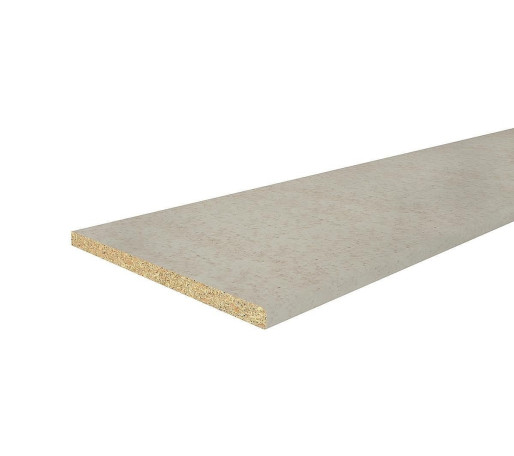 Столешница Hard-38U Прямая 3050*600 (влагостойкая) У, цвет: Камень бежевый