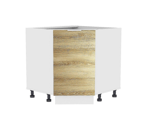 Шкаф нижний угловой (трапеция) Терра W, цвет: Ель Карпатская