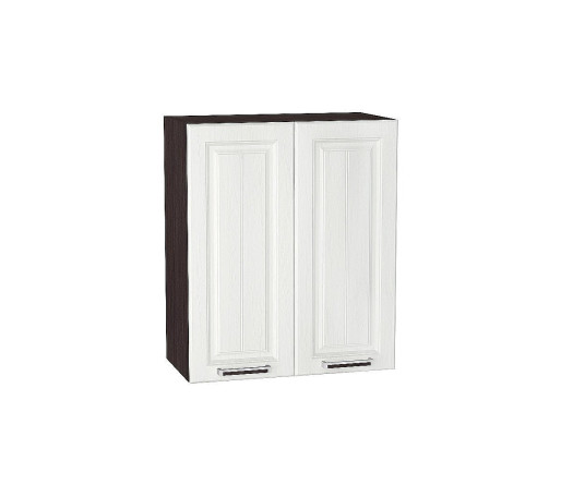 Шкаф верхний с 2-мя дверцами Прага, цвет: Белое дерево